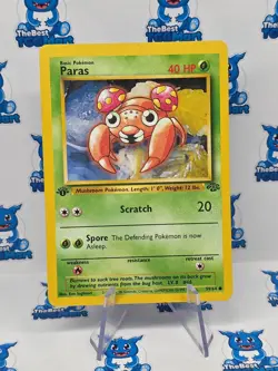 Pokemon Jungle 1st Edition 59/64 Paras LP - Image 1
