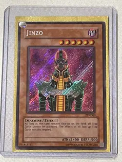 Jinzo PSV-000 Secret Rare Unlimited Yu-Gi-Oh PSV-000 - Image 1