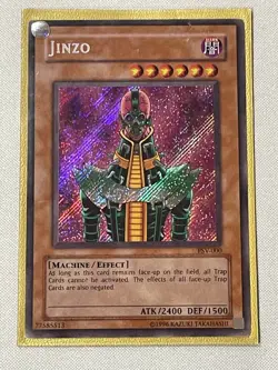 Jinzo PSV-000 Secret Rare Unlimited Yu-Gi-Oh PSV-000 - Image 2