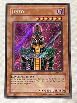 Jinzo PSV-000 Secret Rare Unlimited Yu-Gi-Oh PSV-000 - Image 3