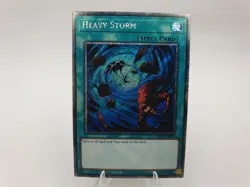 Heavy Storm RA03-EN092 Platinum Secret Rare 1st Edition Yugioh Card - Image 2