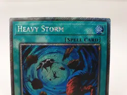 Heavy Storm RA03-EN092 Platinum Secret Rare 1st Edition Yugioh Card - Image 3