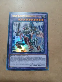 Yu-Gi-Oh Imperion Magnum The Superconductive Battlebot 1st Edition Ultra Rare LP - Image 2