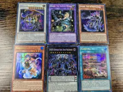 YU-GI-OH MP23 MEGA PACK MISC SECRET RARE 6 CARD LOT NM - Image 1
