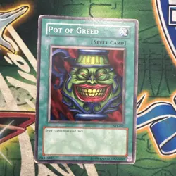 Yugioh! Pot of Greed SYE-040 Common Unlimited HP - Image 1