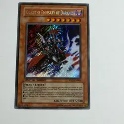 Yugioh Gorz the Emissary of Darkness RP02-EN000 Secret Rare 1996 Original LP - Image 1