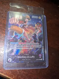 PSA Magazine Exclusive One Piece Card Game Monkey D Luffy OP05-060 - Image 1
