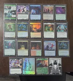 Mtg Magic The Gathering Universe Beyond Spider-Man Card Lot Foil Promo Rare - Image 2