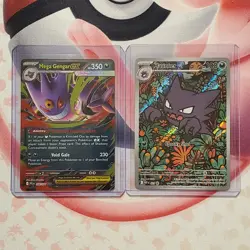 Haunter 027 Promo + Mega Gengar ex 056/094 - Box Fresh - Pokemon Card Lot #897 - Image 1
