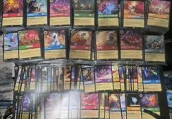 Disney Lorcana TCG Mixed Bulk Lot Sets 1-9, 4000+ Cards, C/U/Rare/Super Rare - Image 2