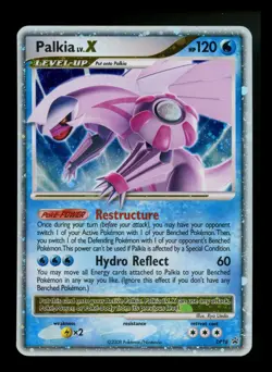 Palkia LV.X DP18 Black Star Promo 2008 Holo Rare Pokemon Card TCG - Image 1