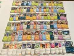 Pokemon Cards Lot. 100+ Card Lot! Lot #113 . Bulk Lot. Starts At A Low Price! - Image 1
