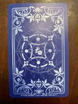 Fate Grand Order FGO Arcade Card Lancer Spartan King Leonidas Final Fatal Holo - Image 3