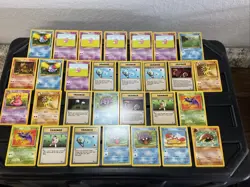(29) Pokemon Card ALL VTG Lot Cards 1999 Fossil SET Horsea Kabuto Magmar - Image 1