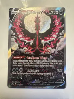 Galarian Moltres V 177/198 Chilling Reign Alternate Art Rare Pokemon Card - Image 1