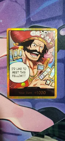 One Piece Gol.D.Roger GOLD DON!! Card (OP-13) English - Image 2