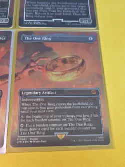 The One Ring LOTR Gift Bundle 4-Card Promo Set, Magic The Gathering Near Mint - Image 4