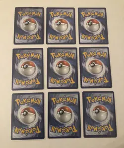 Lot Of 9 Psyduck and Golduck Pokemon Cards - Image 5