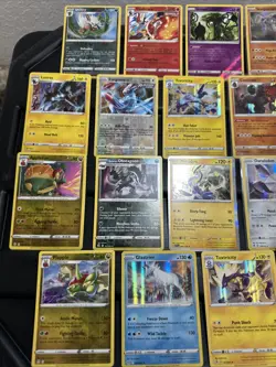 30 Pokemon Cards Lot WOTC VTG ALL RARE HOLO Flapple Glastier Zangoose Luxray - Image 2