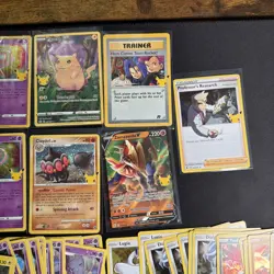 All Celebrations Pokemon Card Lot x50+ Mew 88/92 011/025 Pikachu 005 Team Rocket - Image 3