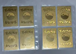1st Edition Shining Base Mega EX Charizard UR Gold Foil Fan Art Pokemon Card Lot - Image 4