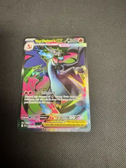 ENGLISH Mega Charizard X EX FULL ART 109/094 Phantasmal Flames Pokemon Card - Image 1