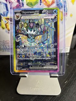 Pokemon TCG Vaporeon EX 149/131 SV Prismatic Evolutions Holo Card Sir - Image 1