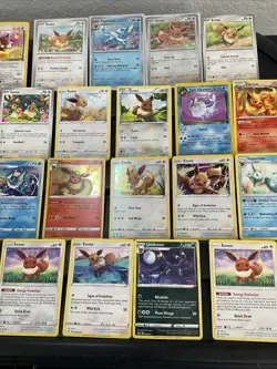 (30) EEVEE CARDS LOT VTG HOLO GLACEON LEAFEON ESPEON JOLTEON EVOLUTION Vstar V - Image 4