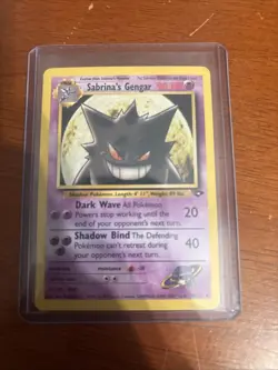 Pokemon TCG Sabrina's Gengar Gym Challenge 29/132 Non-Holo Rare Card - Image 1