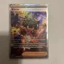 Pokemon TCG Kieran Sir 218/167SV06: Twilight Masquerade Holo Card - Image 1