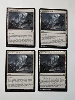 4x Demolition Field - The Brother's War - Near Mint - MTG - Image 1