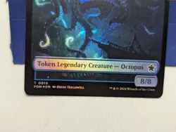 Scion of the Deep Koma's Coil Doubled-Sided Token Foil NM Foundations Magic - Image 4