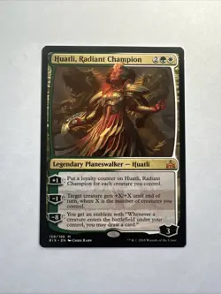 Huatli, Radiant Champion - RIX 159/196 - Regular Lightly Played - Image 1