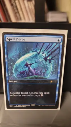 MTG SPELL PIERCE - 2022 Store Championship Promo PRM 004 Subjazz - Image 1