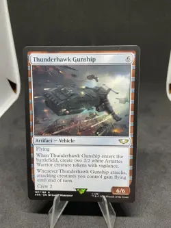 Thunderhawk Gunship Universes Beyond: Warhammer 40000 Regular MTG 167 - Image 1