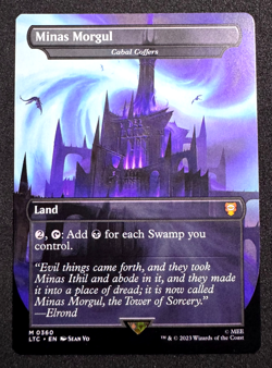 MTG MINAS MORGUL CABAL COFFERS 0360 LORD OF THE RINGS LTC COMMANDER NM - Image 3