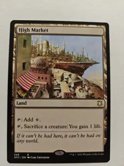 High Market #246 Forgotten Realms AFC Magic MTG - Image 1