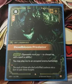 Deadbloom Predator - 161/298 Near Mint Epic Foil - Riftbound - Image 1