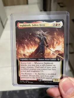 Sephiroth, Fallen Hero (Extended Art) Commander: Final Fantasy Regular - Image 1