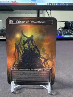 Chains of Prometheus - Foil - Elite - Beta - Sorcery Contested Realm - Image 1