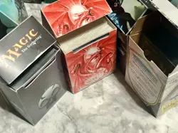 Huge Magic Mtg 25+ Lb Lot Vintage Rares Foil Deck Boxes Instant Collection Bonus - Image 4