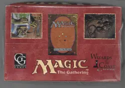Sealed Magic The Gathering CCG Fallen Empires Booster Display Box - Image 1