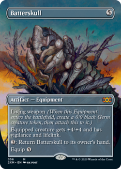 Near Mint x 1 Batterskull - Foil - Borderless Double Masters Variants - Image 1