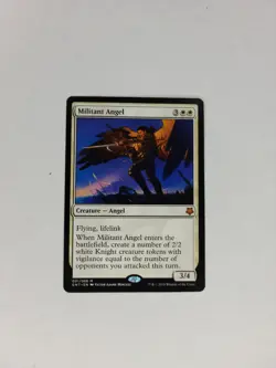 MTG Militant Angel Magic Game Night 001/068 Regular Mythic - Image 1