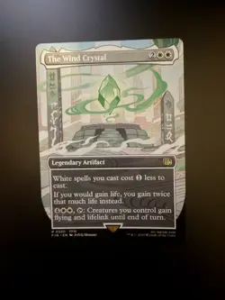 MTG Final Fantasy English The Wind Crystal Borderless 0330 Non-Foil - Image 1