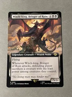 Witch-king, Bringer of Ruin (Extended Art) -MTG LP - Image 1