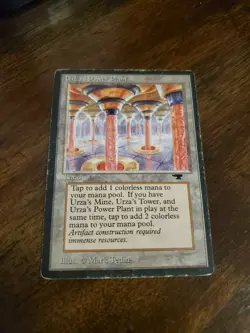 Urza's Power Plant (Columns) x1, Antiquities set, HP see photos, WOTC MTG - Image 1