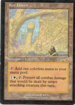 MTG: Nemesis: Kor Haven: Moderately Played Condition - Image 1