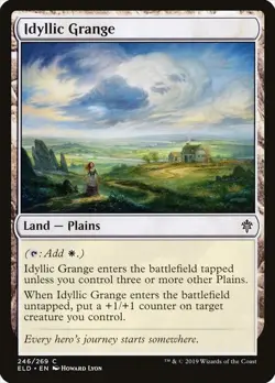 Idyllic Grange C Throne of Eldraine 246 NM Magic: The Gathering - Image 1