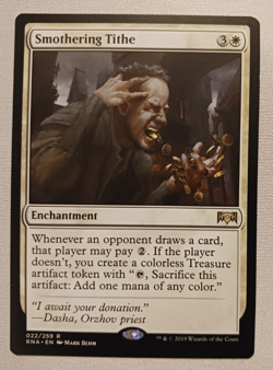 Smothering Tithe - Ravnica Allegiance - LP - Magic the Gathering - MTG - Image 1